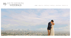 Desktop Screenshot of hutchinsonweddings.com